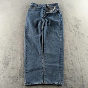 Vintage Calvin Klein Jeans Womens 9/30 Blue High Rise Mom Relaxed Denim USA 90s